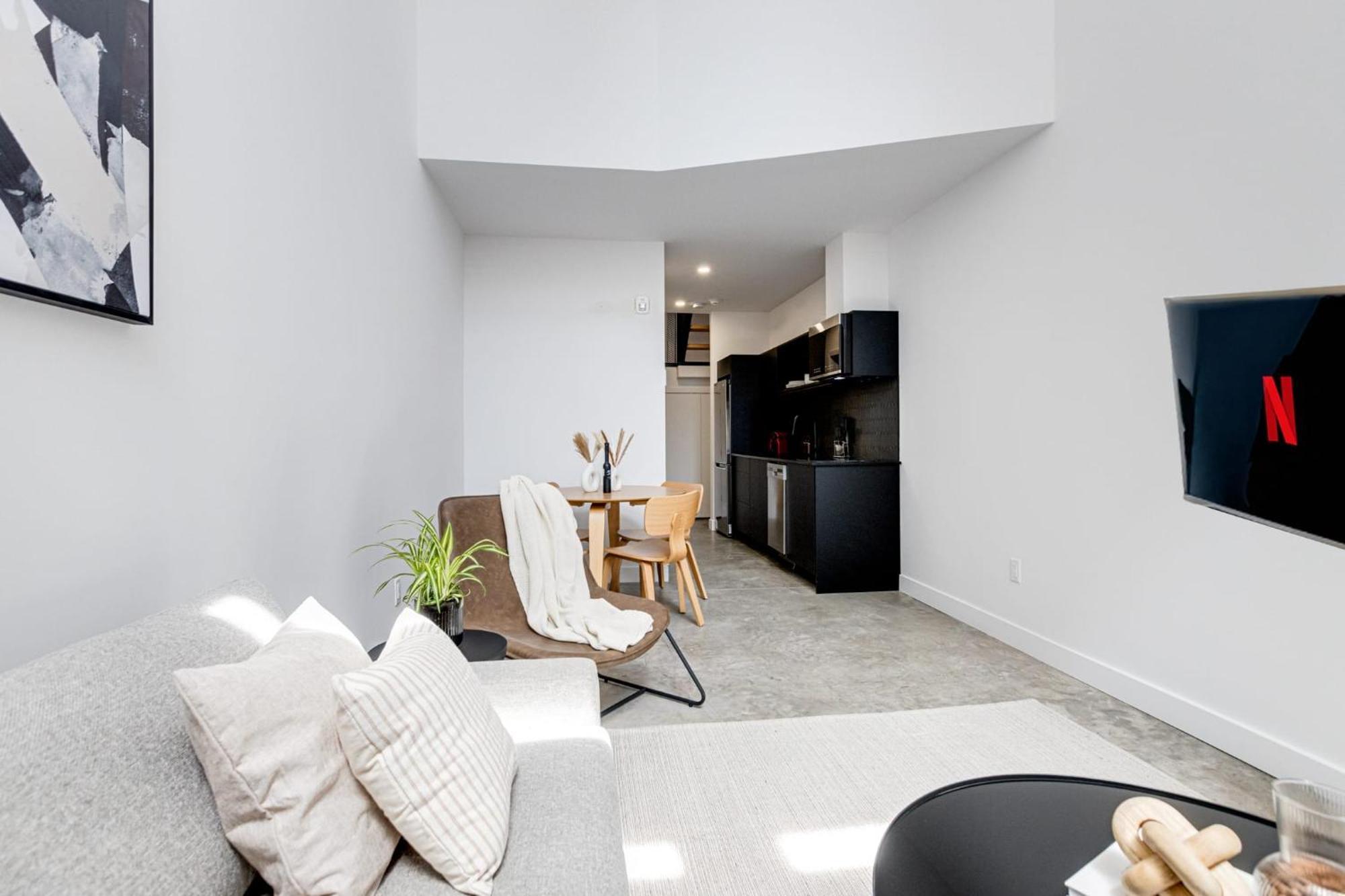 Luxury Loft Style 1bdr With Sofabed In Mile End 1b Appartement